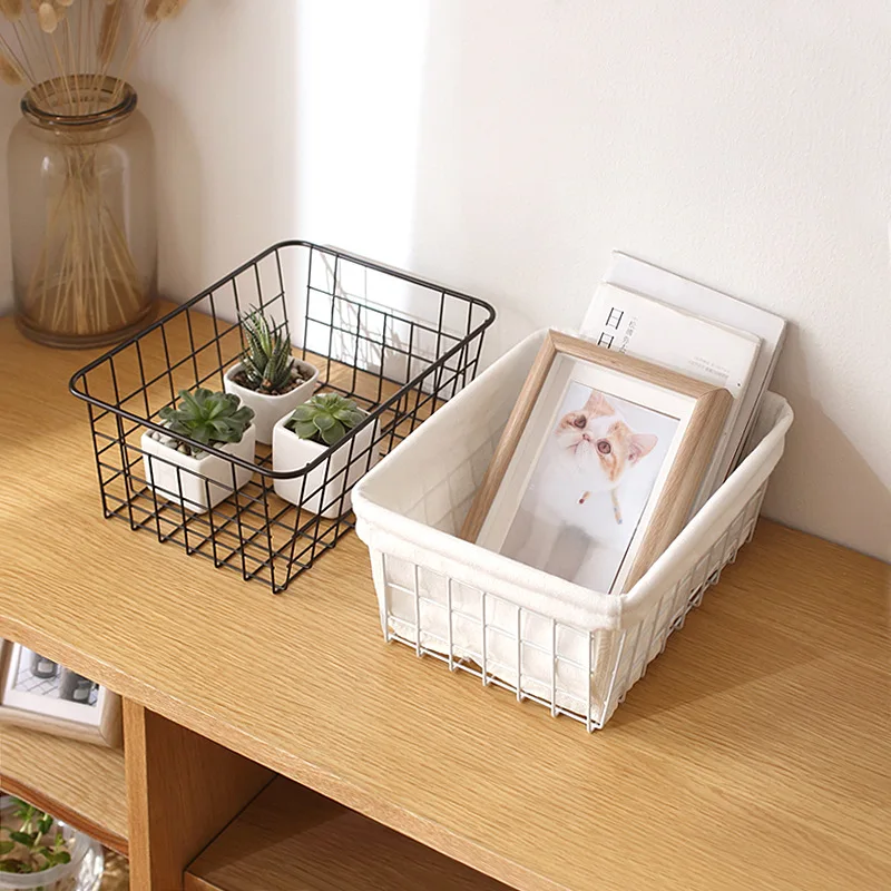 24.5*17.5*12cm Metal Basket for Storage Bathroom Cosmetic Organizer Kitchen Organizer Sundries Holder 2018 New Storage Basket
24.5*17.5*12cm Metal Basket for Storage Bathroom Cosmetic Organizer Kitchen Organizer Sundries Holder 2018 New Storage Basket