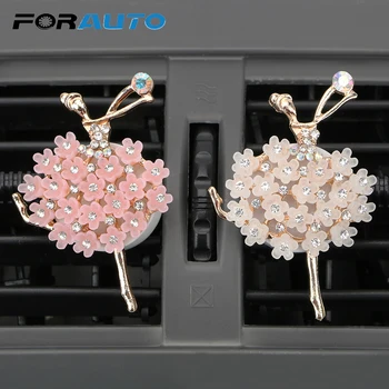 Diamond Ballet Girl Solid Fragrance Car Air Vent Perfume Car Aroma Diffuser Auto Outlet Air Freshener Car-Styling High Quality
Diamond Ballet Girl Solid Fragrance Car Air Vent Perfume Car Aroma Diffuser Auto Outlet Air Freshener Car-Styling High Quality