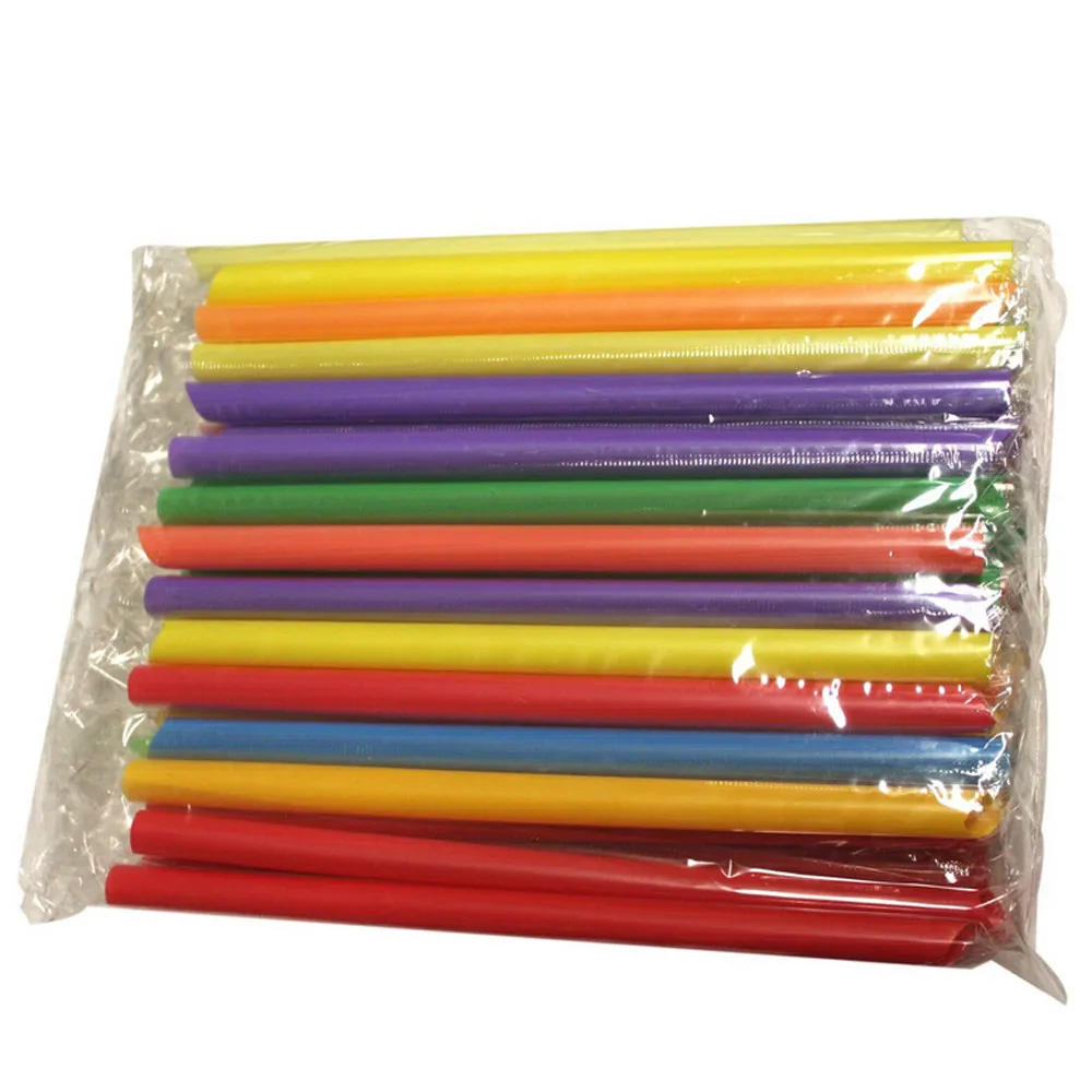 Disposable 50pcs Multicolor Long Straight Drinking Straws Home Bar Party Cocktail Drink Straw
Disposable 50pcs Multicolor Long Straight Drinking Straws Home Bar Party Cocktail Drink Straw