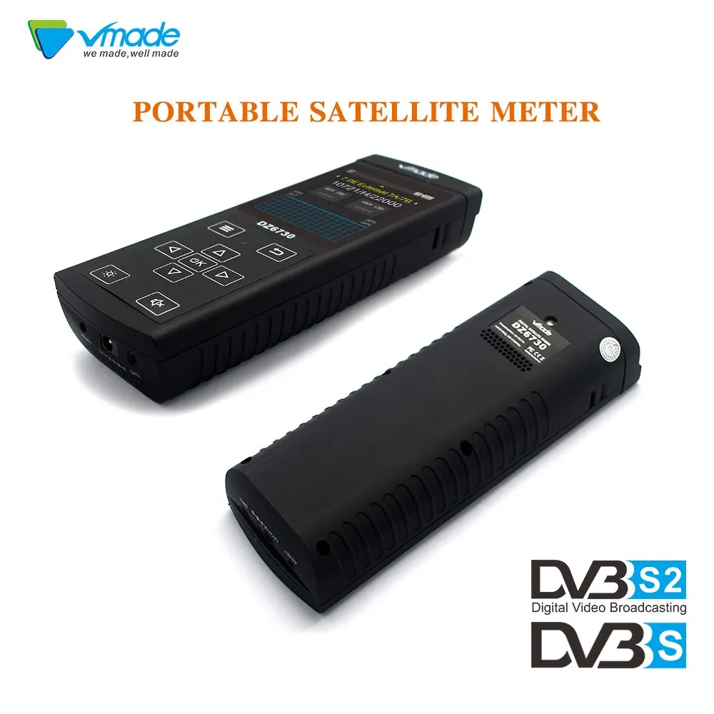 Vmade V8 tracker DVB-S / S2 high meter definition satellite Signal Finder MPEG - 4 LCD Colour Screen full HD 1080P ETS satfinder
Vmade V8 tracker DVB-S / S2 high meter definition satellite Signal Finder MPEG - 4 LCD Colour Screen full HD 1080P ETS satfinder