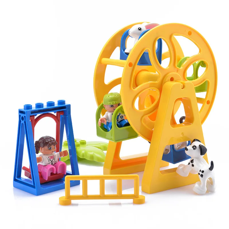 Big size Building Blocks collocation Building Blocks Accessories Diy Animal Toys Base Plate Compatible Duplo Bricks Set gift
Big size Building Blocks collocation Building Blocks Accessories Diy Animal Toys Base Plate Compatible Duplo Bricks Set gift