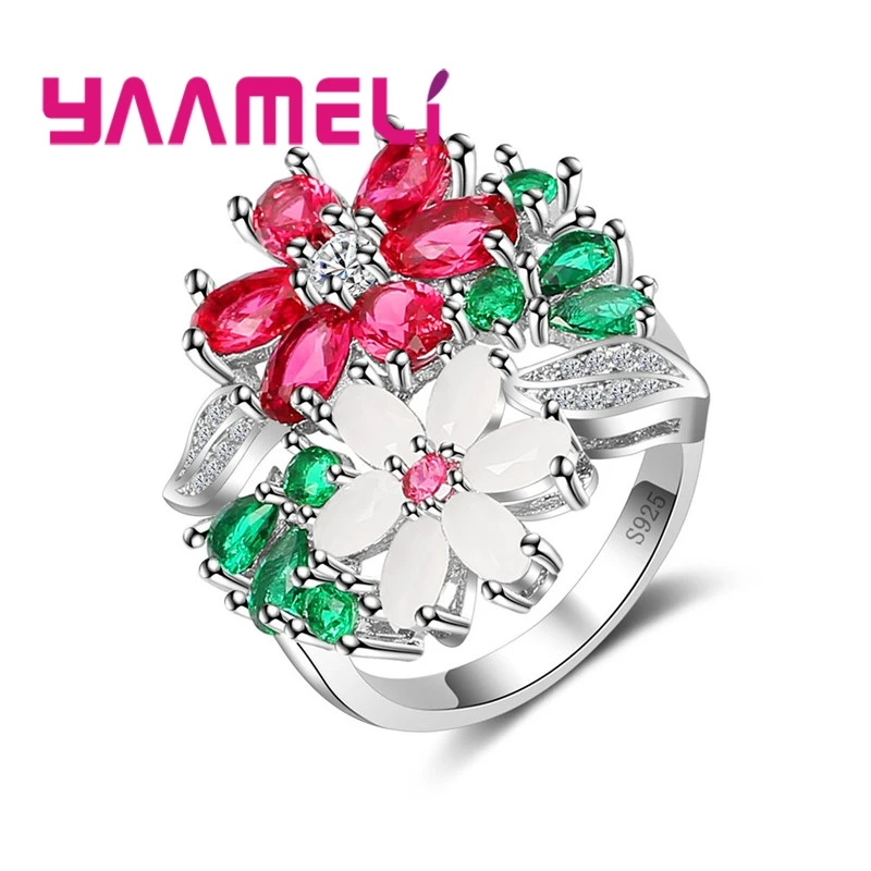 Enthusiasm With Cute Sweet Style Plant Series Green Leaves Red Flowers Shape 925 Sterling Silver Flower Festival Ring
Enthusiasm With Cute Sweet Style Plant Series Green Leaves Red Flowers Shape 925 Sterling Silver Flower Festival Ring