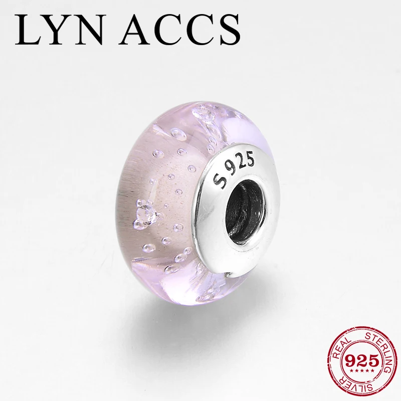 2019 New 925 Sterling Silver clear bubble Crystal pink Murano Glass Beads Jewelry making Fit Original Pandora Charms Bracelet
2019 New 925 Sterling Silver clear bubble Crystal pink Murano Glass Beads Jewelry making Fit Original Pandora Charms Bracelet