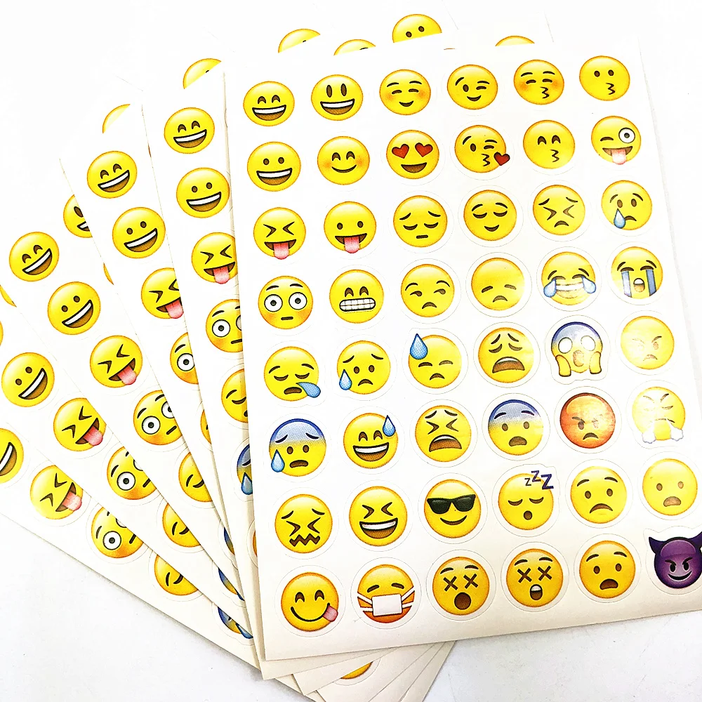 100 Sheets 48 Style Emoji Stickers Hot Popular Sticker Different Emoji Smile Face Stickers For Notebook Fun Message Twitter
100 Sheets 48 Style Emoji Stickers Hot Popular Sticker Different Emoji Smile Face Stickers For Notebook Fun Message Twitter