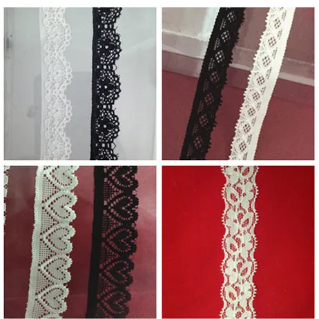 width 1cm - 2.5cm (0.4"- 1") mix various styles stretch lace ribbon delicate trim band 1bag=40meters
width 1cm - 2.5cm (0.4"- 1") mix various styles stretch lace ribbon delicate trim band 1bag=40meters