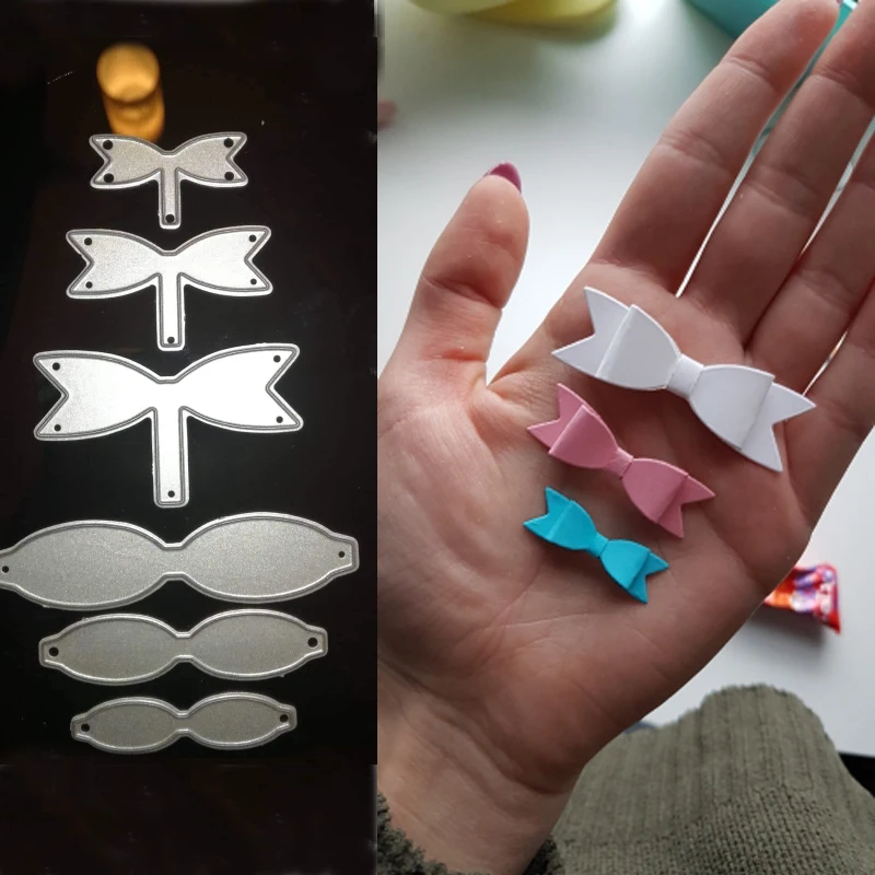 6Pcs/lot metal cutting dies cut die mold Bowknot Bows decoration Scrapbook paper craft knife mould blade punch stencils dies
6Pcs/lot metal cutting dies cut die mold Bowknot Bows decoration Scrapbook paper craft knife mould blade punch stencils dies