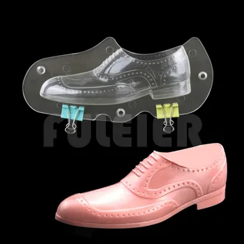3D Leather Men Shoe Plastic Chocolate Mold, DIY cake candy jelly confectionery tools,kitchen baking chocolate Molds for pastry
3D Leather Men Shoe Plastic Chocolate Mold, DIY cake candy jelly confectionery tools,kitchen baking chocolate Molds for pastry