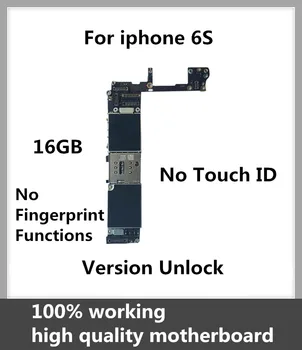 For iPhone 6S 4.7inch 16GB Motherboard Factory Unlocked Mainboard No Touch ID With Original IOS Update Support Free Shipping
For iPhone 6S 4.7inch 16GB Motherboard Factory Unlocked Mainboard No Touch ID With Original IOS Update Support Free Shipping