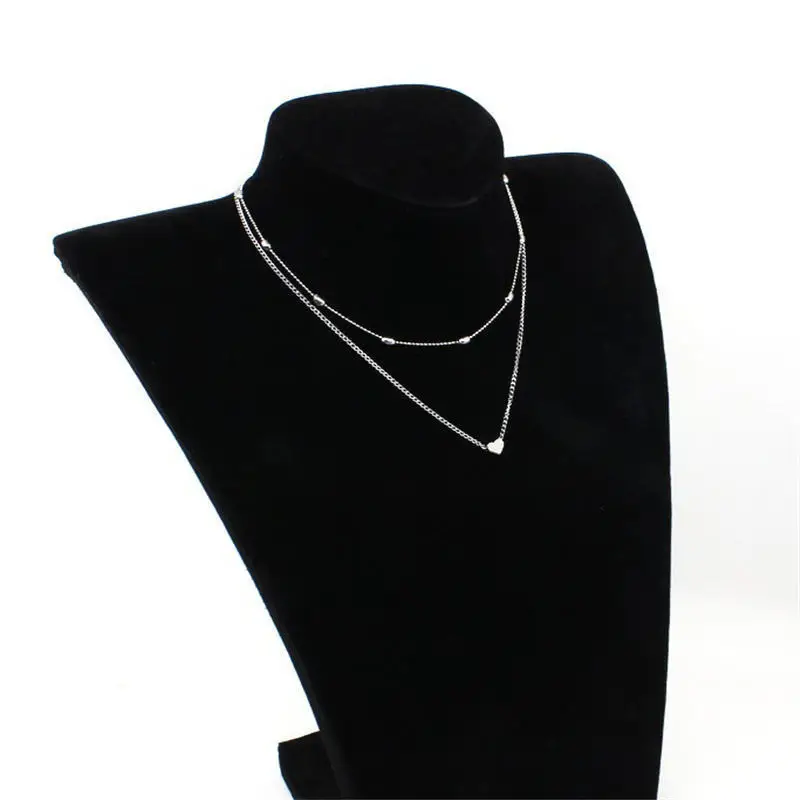M MISM Classic Double Layer Heart Necklace For Women Girls Children Sweet Jewelry Accessories Women Animal Necklace Pendant
M MISM Classic Double Layer Heart Necklace For Women Girls Children Sweet Jewelry Accessories Women Animal Necklace Pendant