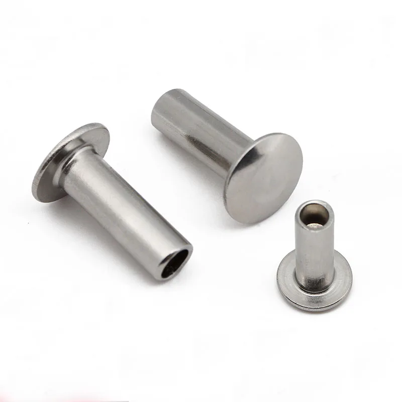 50pcs M2 304 stainless steel rivets half round head semi-hollow rivet 4/5/6/7/8/10mm length
50pcs M2 304 stainless steel rivets half round head semi-hollow rivet 4/5/6/7/8/10mm length