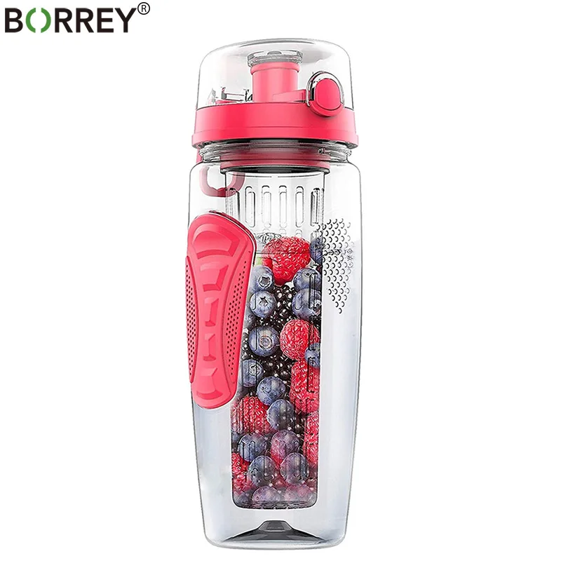 BORREY 1000ML Tritan Water Bottle Fruit Infusing Infuser Lemon Juice Water Bottle Portable Sports Water Bottle Plastic Bpa Free
BORREY 1000ML Tritan Water Bottle Fruit Infusing Infuser Lemon Juice Water Bottle Portable Sports Water Bottle Plastic Bpa Free