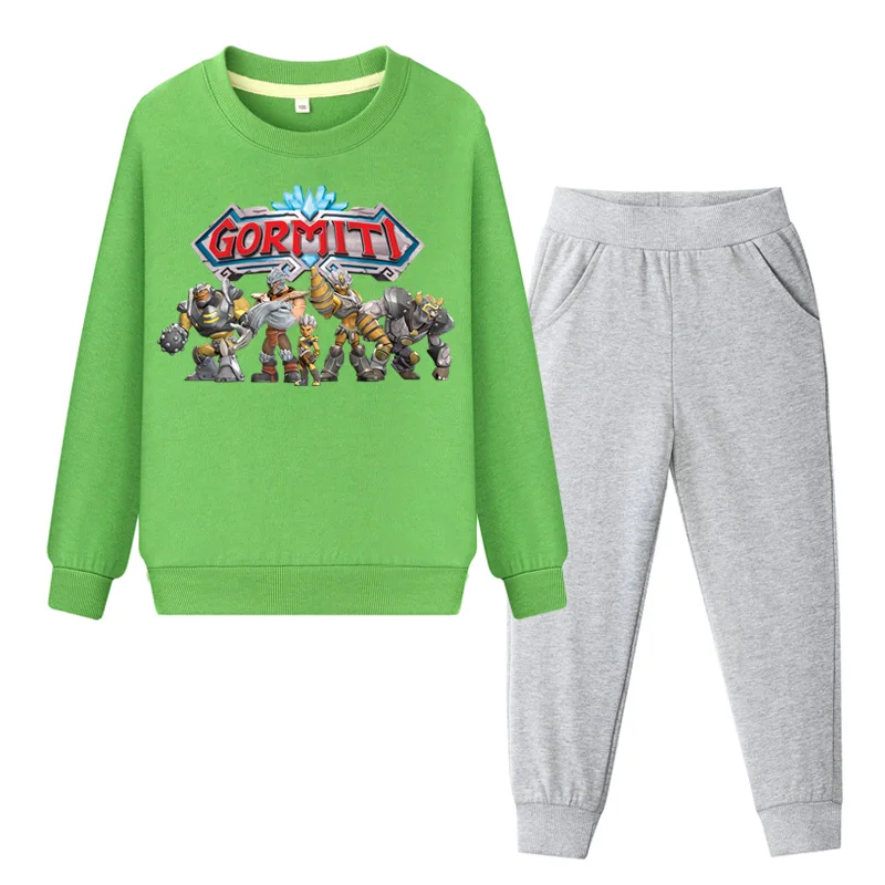 Child Spring Hot Cartoon Gormiti Games Clothing Sets Boys Girls Sports Pink Clothes Set Kids Coat+Pant Suits Baby Outfit WL115
Child Spring Hot Cartoon Gormiti Games Clothing Sets Boys Girls Sports Pink Clothes Set Kids Coat+Pant Suits Baby Outfit WL115