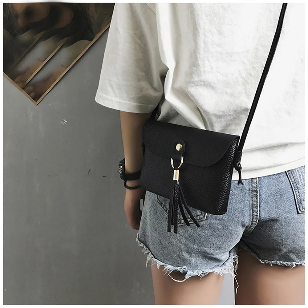 Women's Handbags Simple Casual Cross body Bags Fashion able Bag Vintage Handbag Small Mini Messenger Tassel Shoulder Bags #B
Women's Handbags Simple Casual Cross body Bags Fashion able Bag Vintage Handbag Small Mini Messenger Tassel Shoulder Bags #B