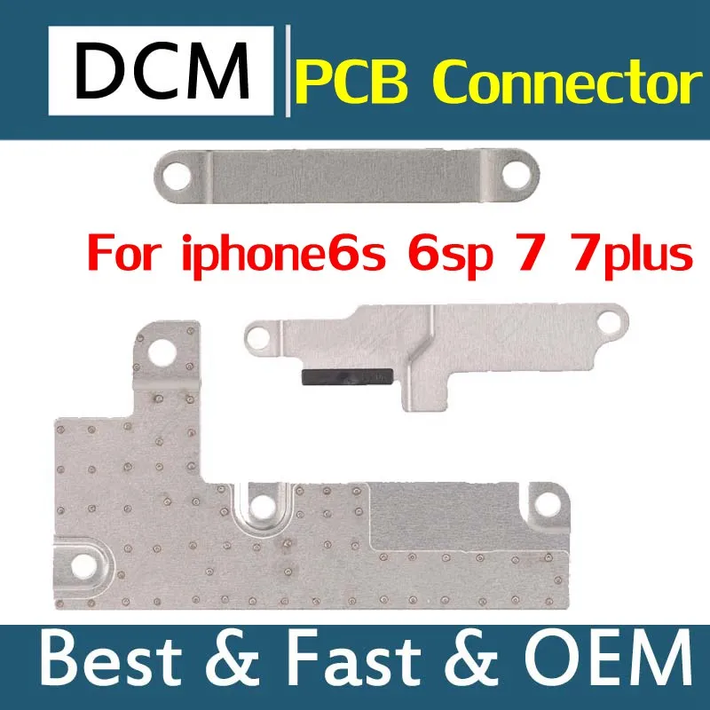 5set Original for iPhone6S/6S Plus/7/7Plus Motherboard PCB Connector Retaining Bracket Replacement parts (3 pcs/set)
5set Original for iPhone6S/6S Plus/7/7Plus Motherboard PCB Connector Retaining Bracket Replacement parts (3 pcs/set)