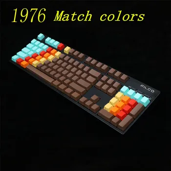 Side printed Top printed Blank 108 Key 1976 Mixed Color OEM Profile Thick PBT Dyed Keycaps For MX Switches Mechanical Keyboard
Side printed Top printed Blank 108 Key 1976 Mixed Color OEM Profile Thick PBT Dyed Keycaps For MX Switches Mechanical Keyboard