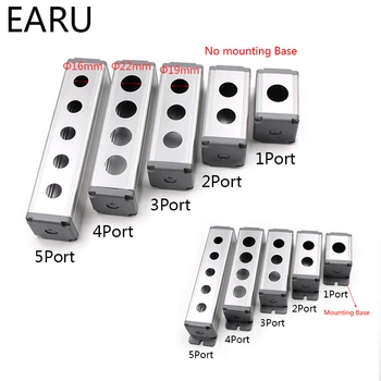 1pc Aluminium Alloy Waterproof Dust-proof Metal Push Button Switch Outdoor Terminal Connecting Mounting Box Base 1 2 3 4 5 Port
1pc Aluminium Alloy Waterproof Dust-proof Metal Push Button Switch Outdoor Terminal Connecting Mounting Box Base 1 2 3 4 5 Port