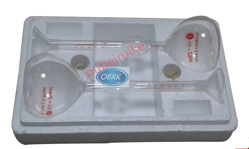 2PC 250ml Le Pycnometer,Le Chatelier Flask,Solid Pycnometer