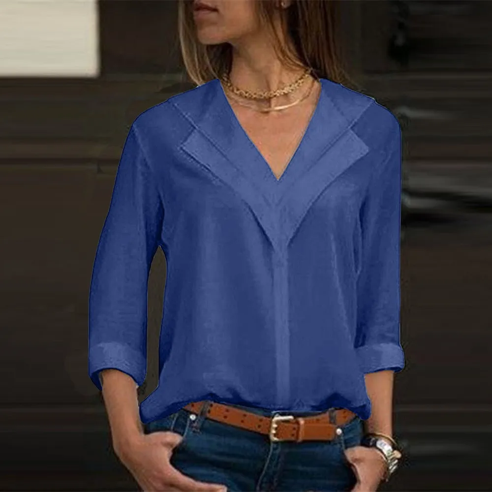 women's shirt Fashion Womens Chiffon Solid Office Ladies Plain Roll Sleeve Blouse Tops chiffon blouse
women's shirt Fashion Womens Chiffon Solid Office Ladies Plain Roll Sleeve Blouse Tops chiffon blouse