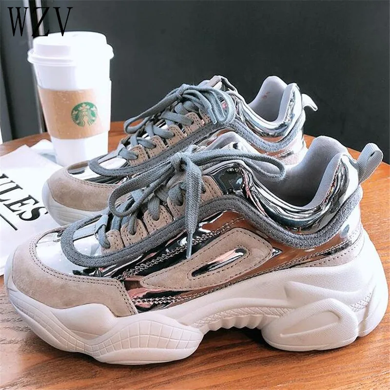 NEW Women Chunky Sneakers Casual Footwear Female Pink Sneaker Platform Spring Shoes Woman Dames Dad Shoes Trainers Basket Femme
NEW Women Chunky Sneakers Casual Footwear Female Pink Sneaker Platform Spring Shoes Woman Dames Dad Shoes Trainers Basket Femme
