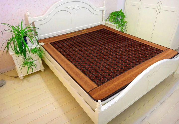 Far Infrared Tourmaline Heating Mattress electric heat Germanium stone tourmaline mattress Free Gift eye cover
Far Infrared Tourmaline Heating Mattress electric heat Germanium stone tourmaline mattress Free Gift eye cover