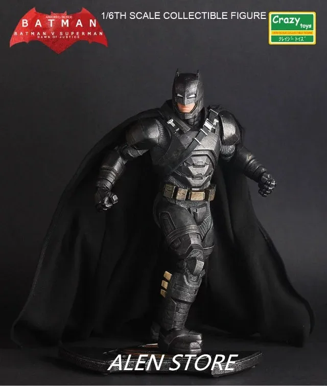 ALEN 12'' Crazy Toys heavy armour Batman wars Superman Dawn Justice Superhero PVC action figure Collectible Model
ALEN 12'' Crazy Toys heavy armour Batman wars Superman Dawn Justice Superhero PVC action figure Collectible Model
