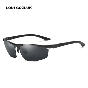New Aluminum Magnesium Polarized Sunglasses Men's Driving Sunglasses male sun glasses Men Sports Sunglasses gunes gozlugu erkek
New Aluminum Magnesium Polarized Sunglasses Men's Driving Sunglasses male sun glasses Men Sports Sunglasses gunes gozlugu erkek