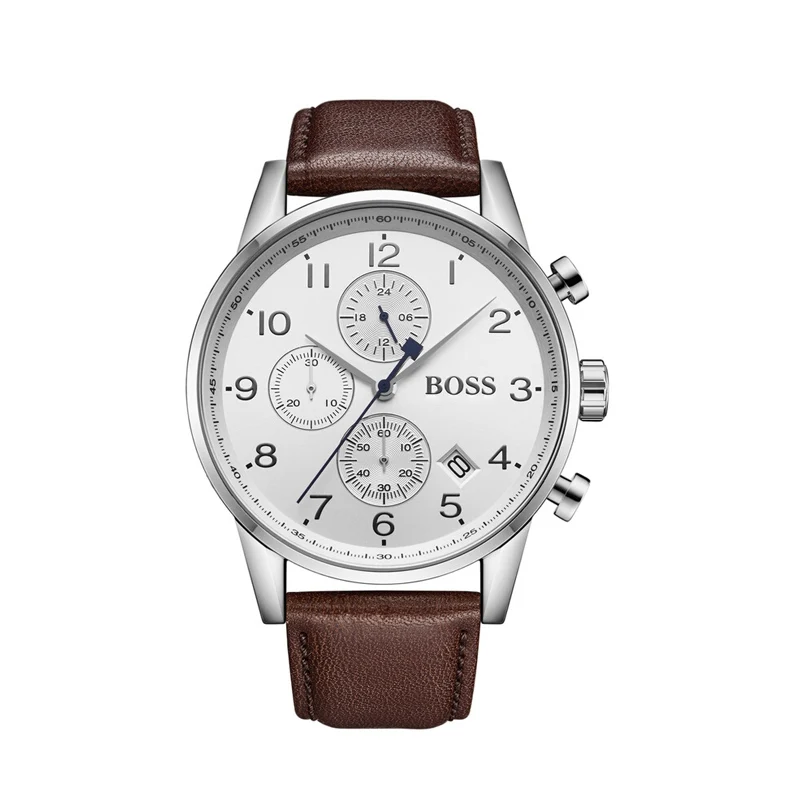 BOSS Navigator Chronograph 44MM Watch Men Casual Quartz Watch Fashion Brand Leather - 1513495
BOSS Navigator Chronograph 44MM Watch Men Casual Quartz Watch Fashion Brand Leather - 1513495