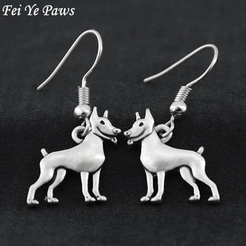 Fei Ye Paws Vintage Miniature Pinscher Dog Drop Earrings Big Min Pin Statement Earrings For Women Earings fashion Jewelry 2017
Fei Ye Paws Vintage Miniature Pinscher Dog Drop Earrings Big Min Pin Statement Earrings For Women Earings fashion Jewelry 2017