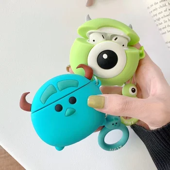 For AirPods Case Cute Cartoon Silicone Cover Wireless Earphone Case For Apple Air pods 2 Headphone case Finger Ring Strap 3D Bag
For AirPods Case Cute Cartoon Silicone Cover Wireless Earphone Case For Apple Air pods 2 Headphone case Finger Ring Strap 3D Bag