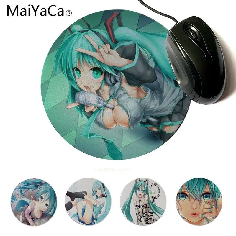 MaiYaCa Cool New Japan Anime Hatsune Miku Gamer Speed Mice Retail Small Mousepad Natural Rubber Round Gaming Mouse Pad
MaiYaCa Cool New Japan Anime Hatsune Miku Gamer Speed Mice Retail Small Mousepad Natural Rubber Round Gaming Mouse Pad