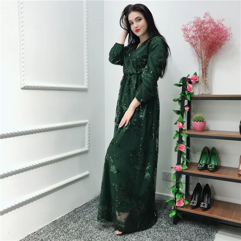 Sequin Vestidos Compridos Abaya Kaftan Dubai Arabic Hijab Muslim Dress Caftan Eid Dresses Ramadan Elbise Robe Femme Sukienki
Sequin Vestidos Compridos Abaya Kaftan Dubai Arabic Hijab Muslim Dress Caftan Eid Dresses Ramadan Elbise Robe Femme Sukienki