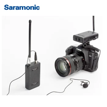 Saramonic Wireless VHF Lavalier Microphone Bundle with 1 Transmitters, 1 Receivers for DSLR Cameras
Saramonic Wireless VHF Lavalier Microphone Bundle with 1 Transmitters, 1 Receivers for DSLR Cameras