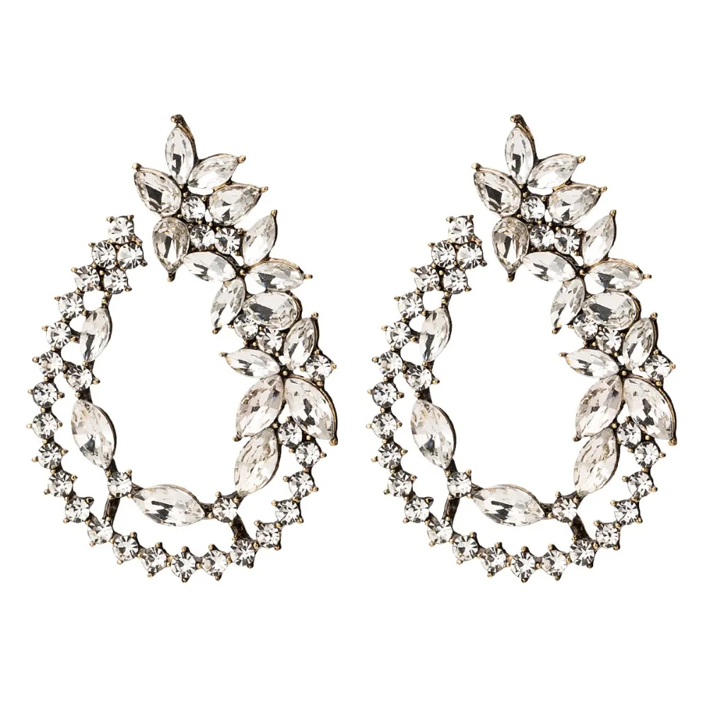 Luxury rhinestone statement earrings for women water drop big earrings 2019 flower earings large trendy fashion jewelry gift
Luxury rhinestone statement earrings for women water drop big earrings 2019 flower earings large trendy fashion jewelry gift