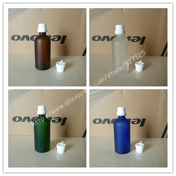 100ml frosted clear/green/brown/blue glass bottle with white anti-theft plastic screw cap,essential oil bottle.
100ml frosted clear/green/brown/blue glass bottle with white anti-theft plastic screw cap,essential oil bottle.
