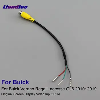 

Liandlee For Buick Verano Regal Lacrosse GL6 2010~2019 Original Input RCA Wire Rear Camera Switch Adapter Connector Cable