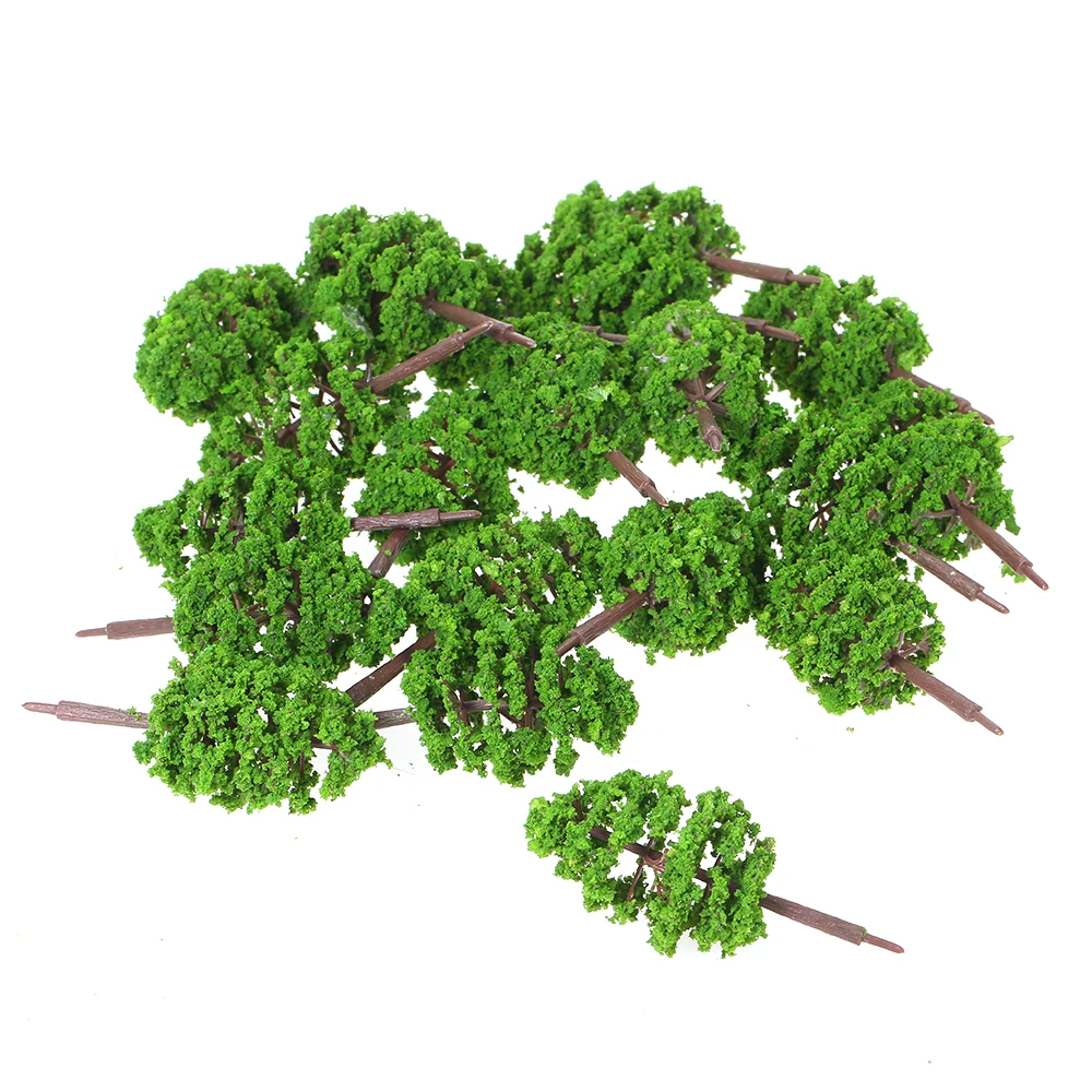 NEW 20Pcs/lot Scale Architectural Mini Model Trees Layout Train Landscape Miniatures Tree Building Kits Toy for Kids
NEW 20Pcs/lot Scale Architectural Mini Model Trees Layout Train Landscape Miniatures Tree Building Kits Toy for Kids