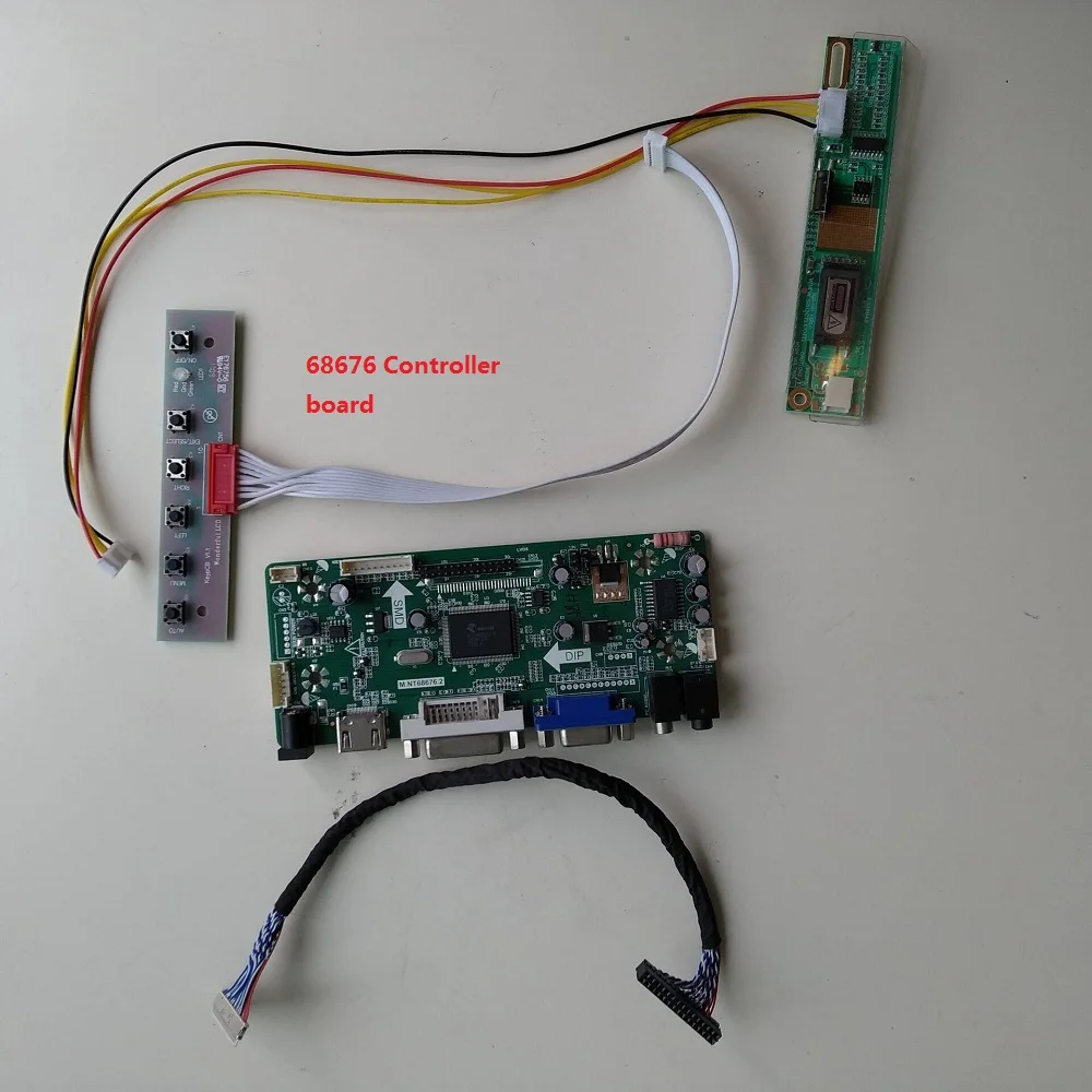 For CLAA154WA05/CLAA154WA05A/CLAA154WA05AN 1280X800 HDMI LCD VGA DVI 30pin Controller kit Driver board M.NT68676 Panel Screen
For CLAA154WA05/CLAA154WA05A/CLAA154WA05AN 1280X800 HDMI LCD VGA DVI 30pin Controller kit Driver board M.NT68676 Panel Screen
