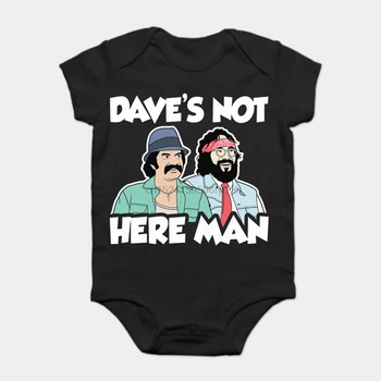 Baby Onesie Baby Bodysuits kid t shirt New Cheech and Chong Dave Not Here Man Black Boy Cotton T Shirt
Baby Onesie Baby Bodysuits kid t shirt New Cheech and Chong Dave Not Here Man Black Boy Cotton T Shirt