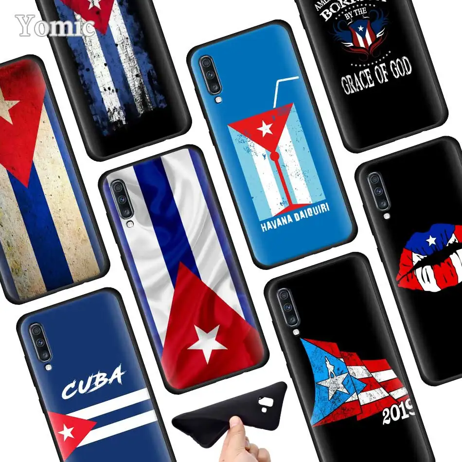 Silicone Soft Phone Case for Samsung Galaxy A50 A40 A70 A30 A20 A80 A6 A7 A8 Plus 2018 Back Case Cuba flag Art
Silicone Soft Phone Case for Samsung Galaxy A50 A40 A70 A30 A20 A80 A6 A7 A8 Plus 2018 Back Case Cuba flag Art