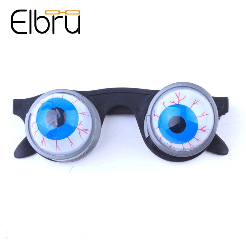 Elbru Horror Eye Ball Spring Glasses Pop Out Eye Dropping Eyeball Eyeglasses Halloween Party Costumes Mask Decorations Unisex
Elbru Horror Eye Ball Spring Glasses Pop Out Eye Dropping Eyeball Eyeglasses Halloween Party Costumes Mask Decorations Unisex