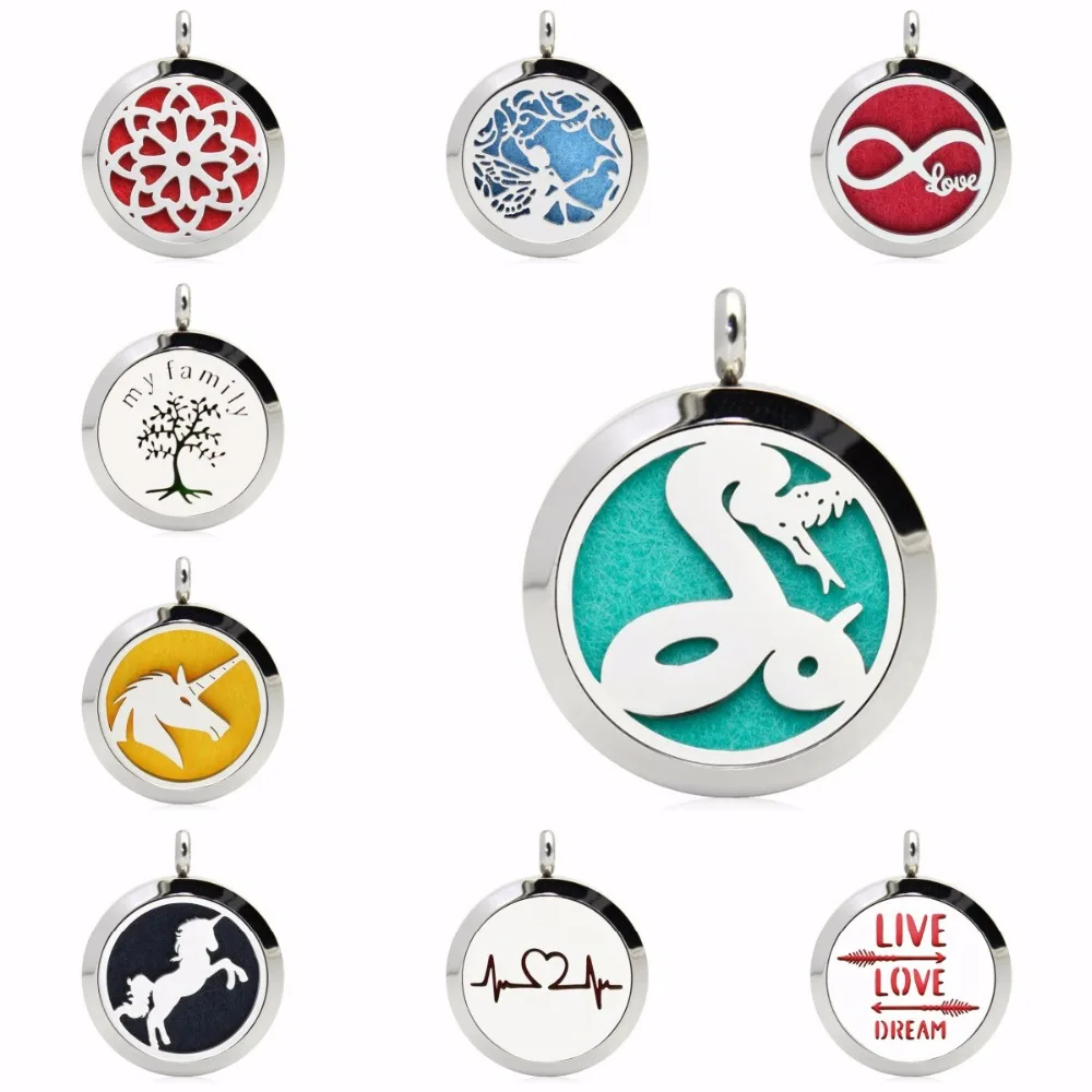 Snake Unicorn Mermaid Owl 25mm Stainless Steel Essential Oil Aromatherapy Perfume Diffuser Locket Necklace Pendants 10pcs Pads
Snake Unicorn Mermaid Owl 25mm Stainless Steel Essential Oil Aromatherapy Perfume Diffuser Locket Necklace Pendants 10pcs Pads