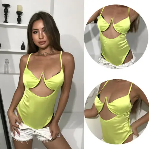 Sexy Solid Color Openwork Satin Sleeveless Backless One-Piece Bottoming Jumpsuit
Sexy Solid Color Openwork Satin Sleeveless Backless One-Piece Bottoming Jumpsuit