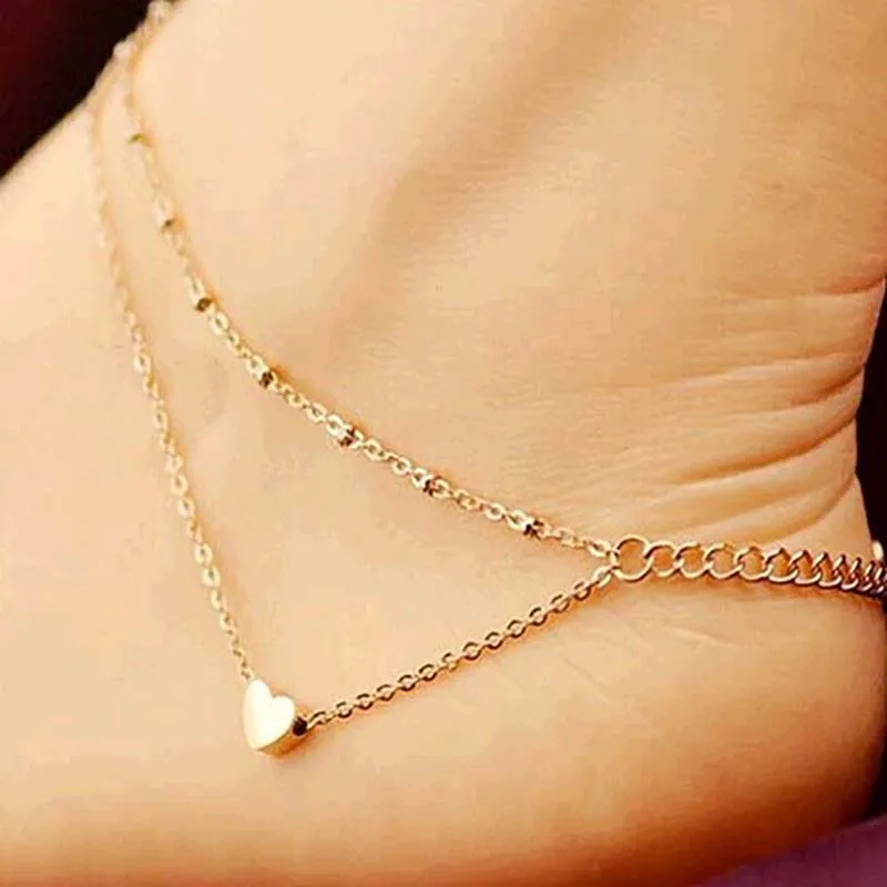 Surou Western Ornaments Street Shot Personality Fashion By Hand Bead Chain Ankles Women Boho Bijouterie | Украшения и аксессуары