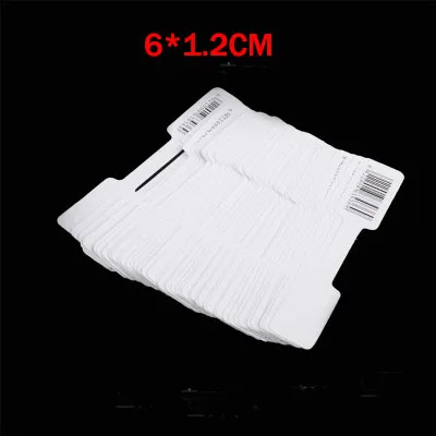 

100pcs/bag Self Adhesive Paper Price Tags for Jewelry Necklace Ring Price Labels Tags Display Paper Jewellery Price Tags Craft