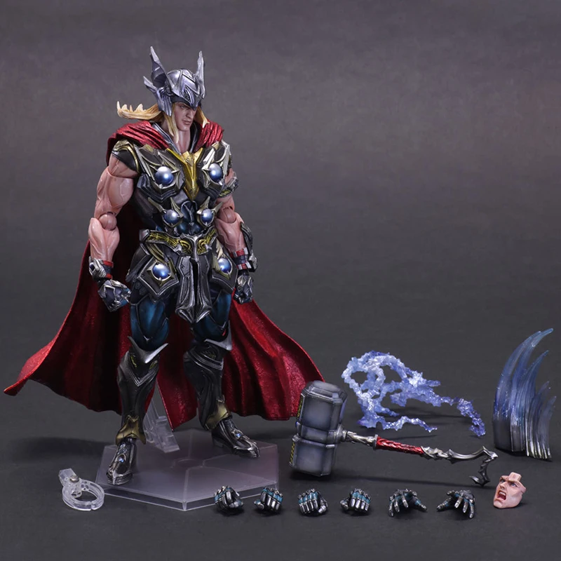 Play Arts Thor Action Figure Toy Model Movie Journey Into Mystery Avengers: Endgame Figure Model Gifts For Children New Arrivals
Play Arts Thor Action Figure Toy Model Movie Journey Into Mystery Avengers: Endgame Figure Model Gifts For Children New Arrivals