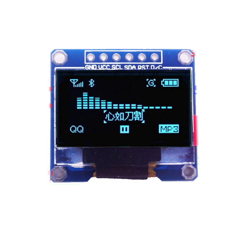 Blue / Yellow and Blue / White 128X64 0.96 Inch OLED LCD LED Display Module 0.96" IIC SPI Communicate
Blue / Yellow and Blue / White 128X64 0.96 Inch OLED LCD LED Display Module 0.96" IIC SPI Communicate
