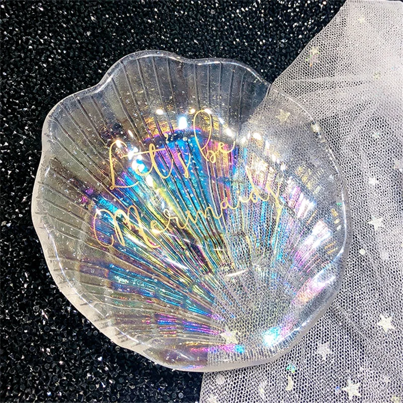 Ins Symphony Shell Glass Dish Dessert Snack Plate Jewelry Storage Tray Pen Props Cherry Small Dish Crown Home Decor Ornaments
Ins Symphony Shell Glass Dish Dessert Snack Plate Jewelry Storage Tray Pen Props Cherry Small Dish Crown Home Decor Ornaments