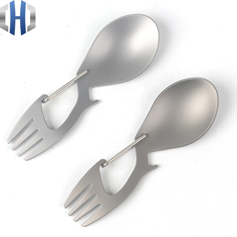 Pure Titanium Multi-function Fork Spoon Titanium Spoon With Bottle Opener Stainless Steel Fork Spoon Outdoor Camping Tableware
Pure Titanium Multi-function Fork Spoon Titanium Spoon With Bottle Opener Stainless Steel Fork Spoon Outdoor Camping Tableware