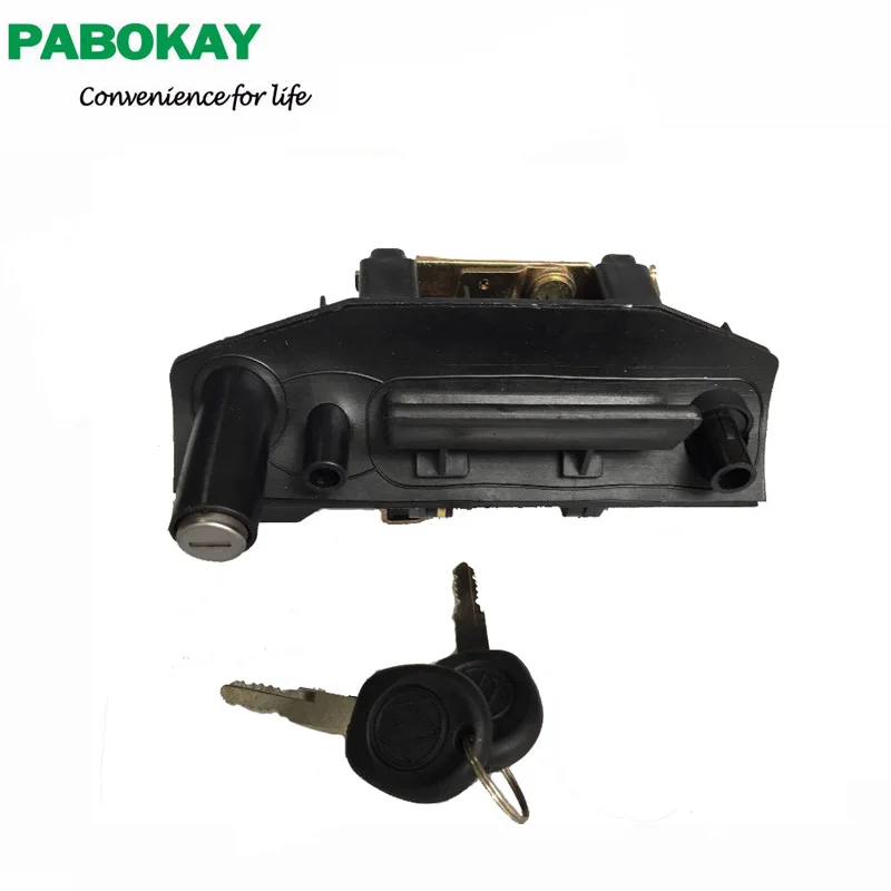 For Vw Bus T4 tailgate Vw No .: 701829239E Lock closure locking handle 703829239E 703829239DE 703829239D
For Vw Bus T4 tailgate Vw No .: 701829239E Lock closure locking handle 703829239E 703829239DE 703829239D