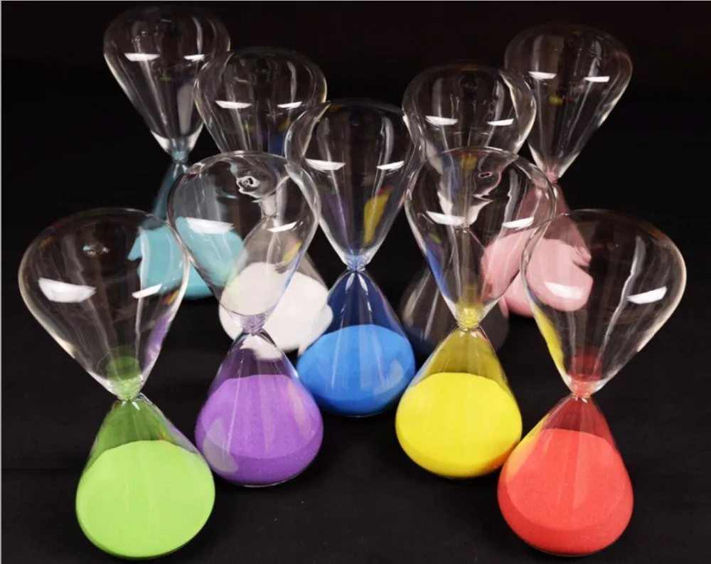 5/10/30 Minutes Glass Hourglass Sand Timer Purple Red Green Blue Home Coffee Shop Decoration Adornment Student Birthday Gift
5/10/30 Minutes Glass Hourglass Sand Timer Purple Red Green Blue Home Coffee Shop Decoration Adornment Student Birthday Gift
